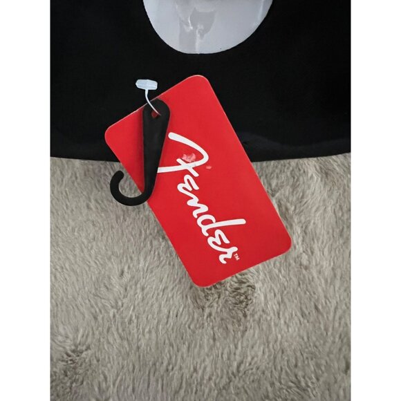 Fender Camo Flatbill Hat With Red Logo & Snapback Closure - Picture 5 of 9